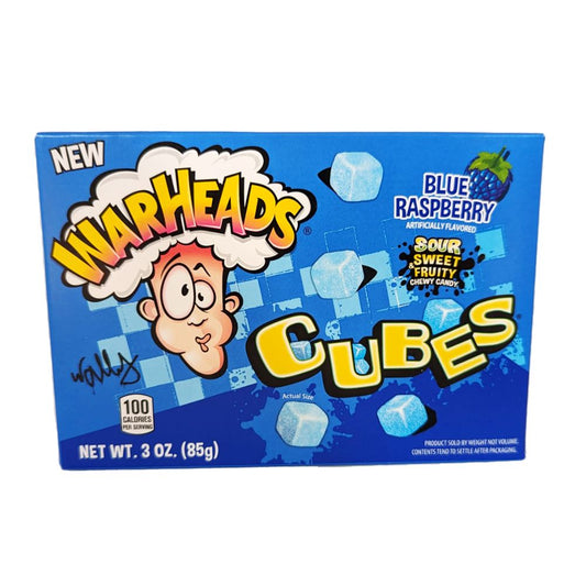 Warheads Cubes Blue 86g - Sweet Joint