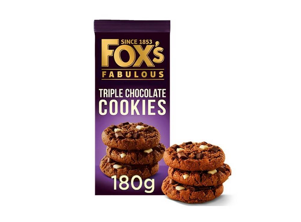 Foxs Triple Chocolate Cookies 180Gr - Sweet Joint