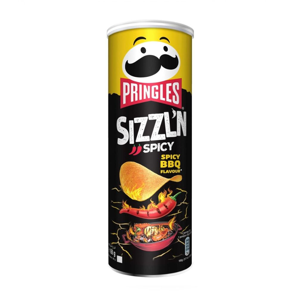 pringles flame spicy 160g - Sweet Joint