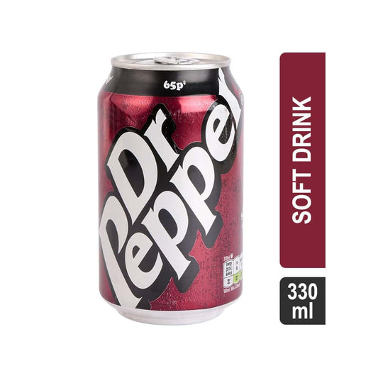 Dr Pepper UK Can 330 ML - Sweet Joint