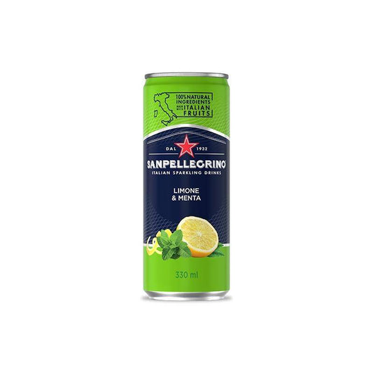 San Pellegrino Lemon & Mint 330ml - Sweet Joint
