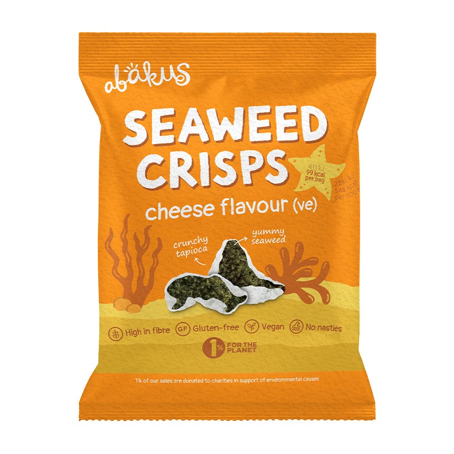 Abakus Seaweed Crisps Cheese 18 gr - Sweet Joint