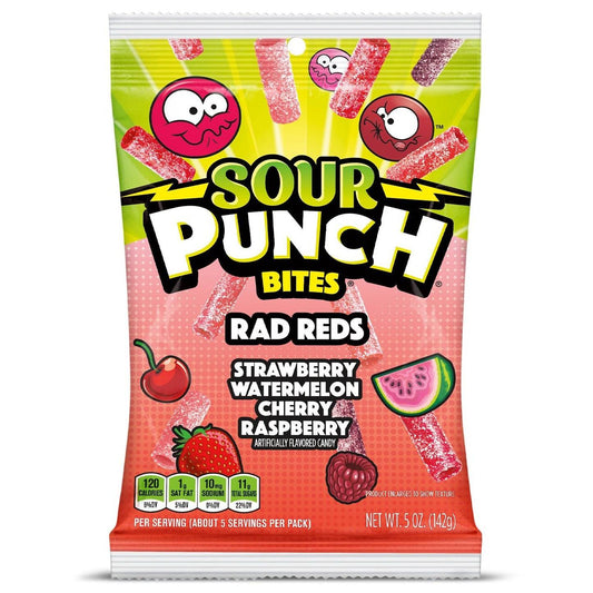 Sour Punch Ragin Reds Chewy Bites - Sweet Joint