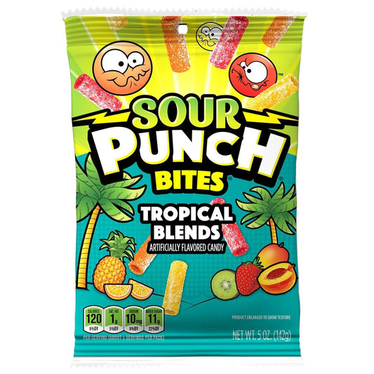 Sour Punch Bites Tropical Blends Flavored Candy - Sweet Joint